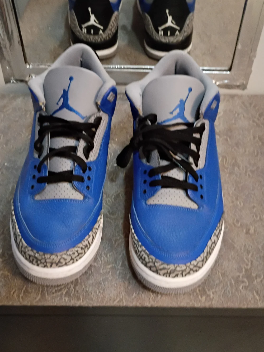 Jordan Air Jordan 3 Varsity Retro Blue Cement